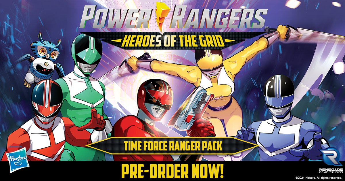 Power Rangers: Heroes of the Grid Time Force Ranger Pack