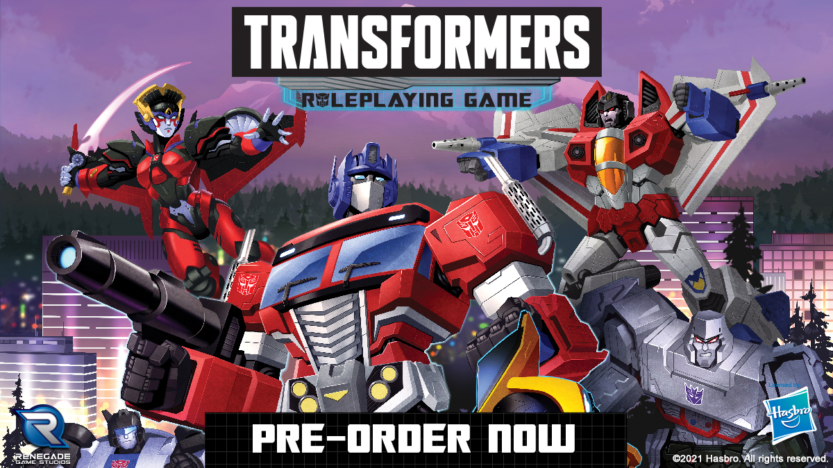 lastbil på trods af ødemark Announcing the Transformers Roleplaying Game! - Renegade Game Studios
