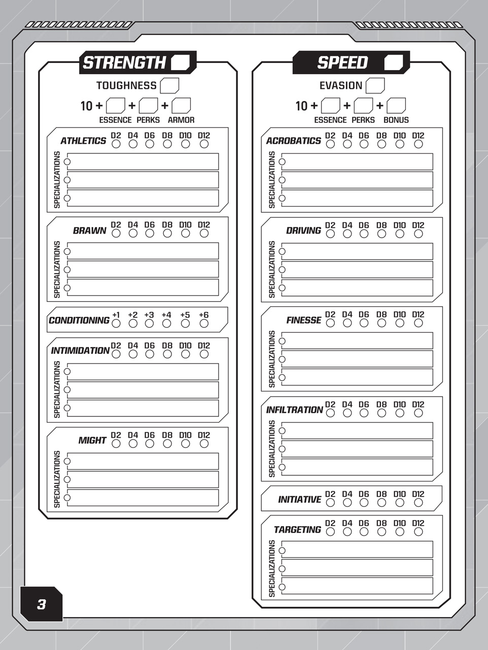 Transformers Roleplaying Game Expanded Character Journal Preview Transformers Roleplaying Game Expanded Character Journal Preview