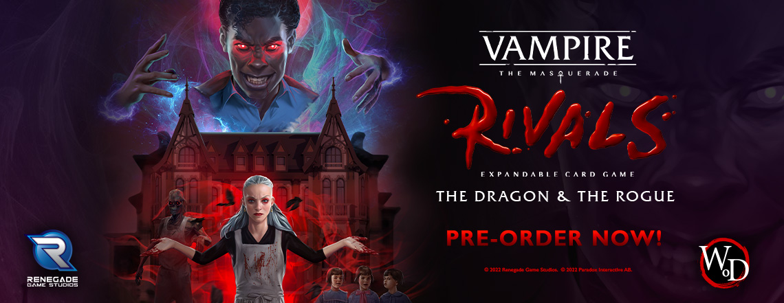 Announcing The Dragon & The Rogue, the Fifth Expansion for Vampire